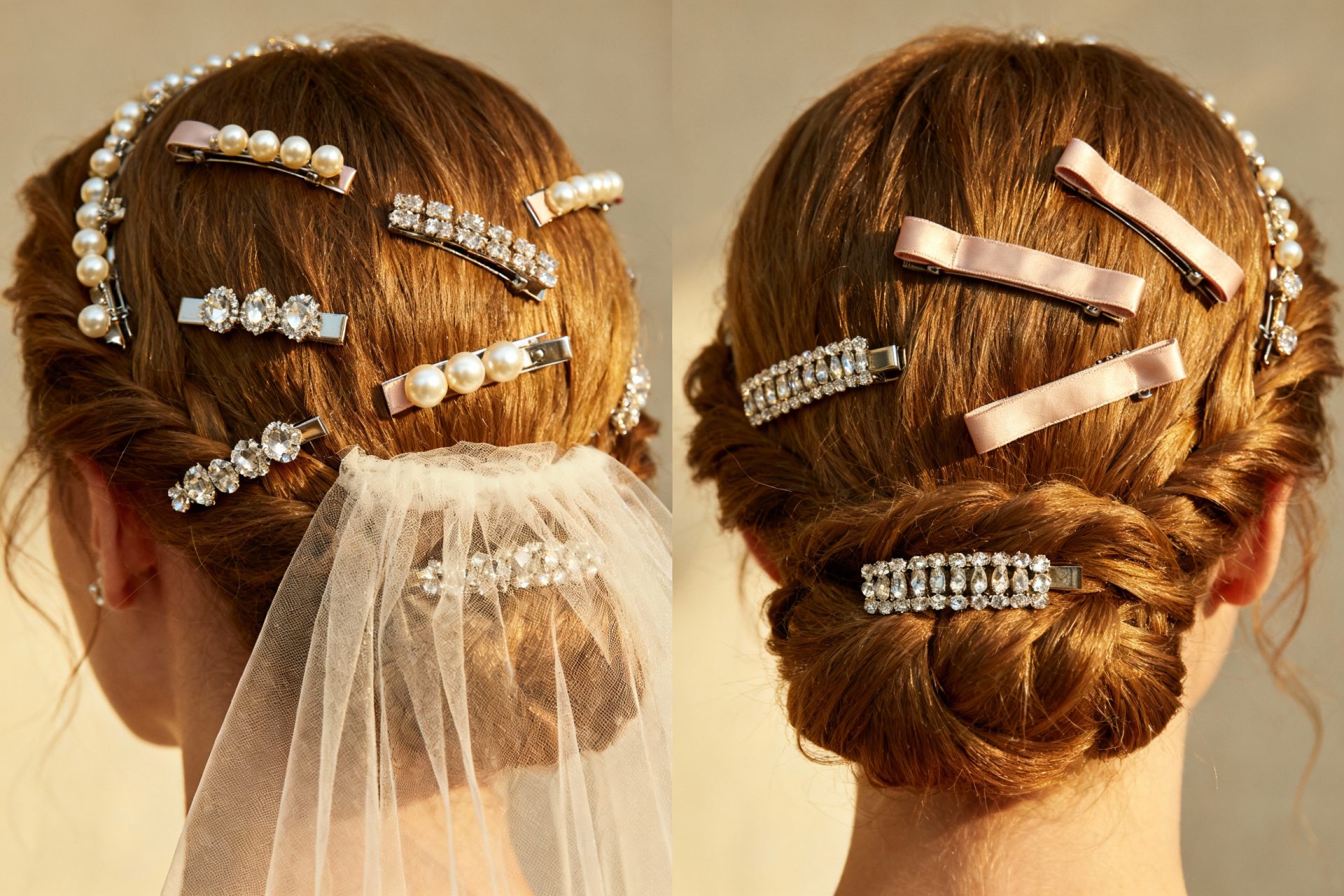 How To Style Your Hair Accessories With Your Veil (or Without One)