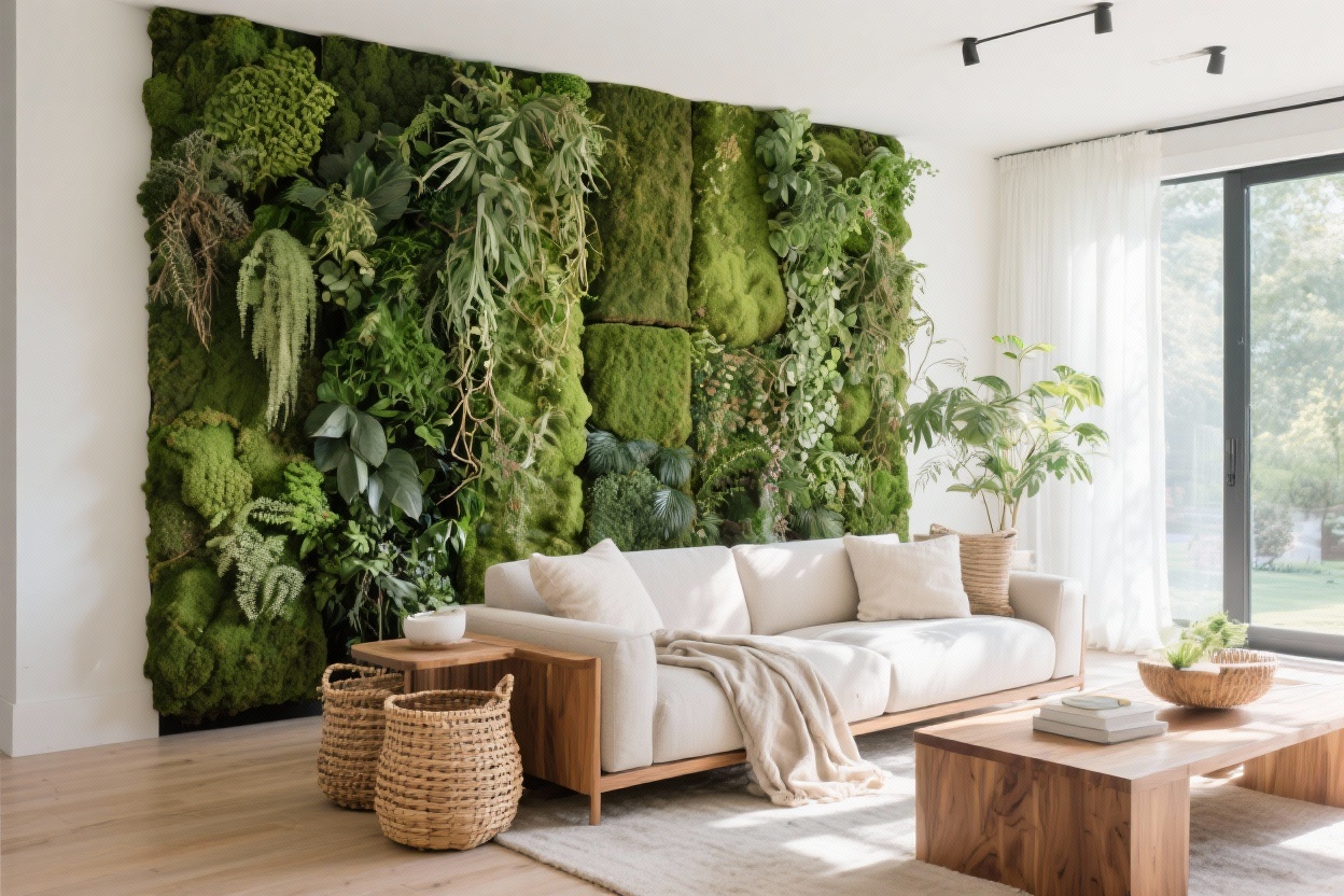 Faux Vertical Garden Wall Ideas: Easy Ways to Add Lush Greenery Without the Maintenance