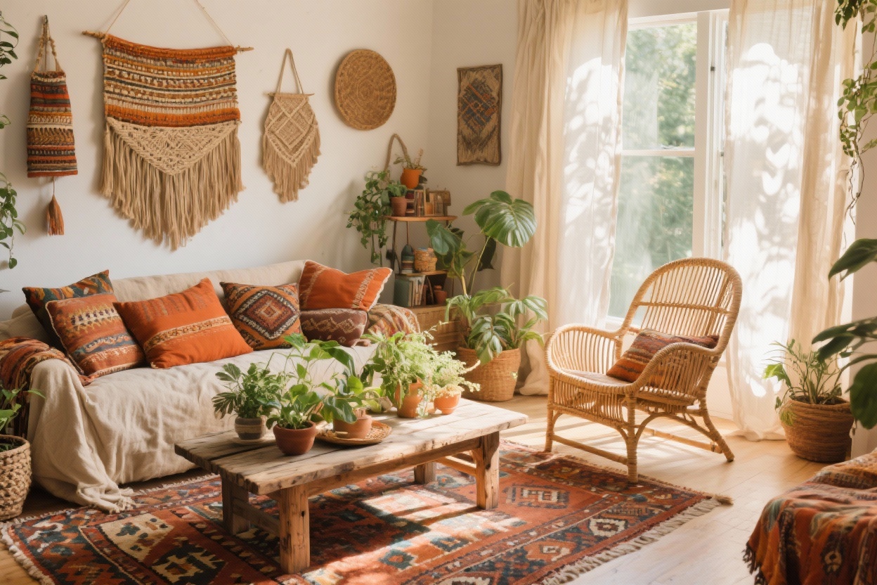 What Actually Makes a Living Room ‘bohemian’? A Beginner’s Guide to the Style That Pops